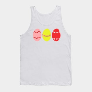 Easter eggs. Easter. Festive food. Symbolism. Congratulatory gift. Tank Top